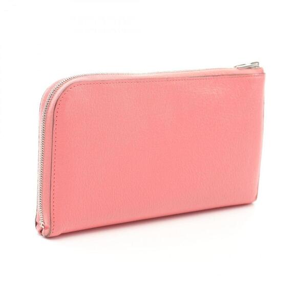 HERMES Pink Leather Wallet - Picture 2 of 14